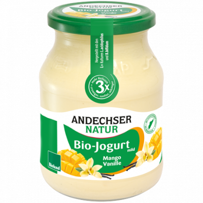 Joghurt Mango im Glas (500gr)